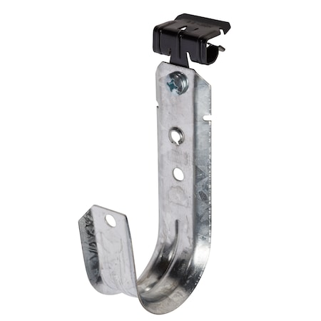 Winnie Industries 2in. J Hook with Hammer on Flange 5/16in. to 1/2in., 100PK WJH32HOK-58